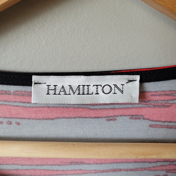 Hamilton flare sleeve black stripe top - Picture 5 of 8